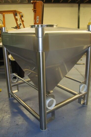 Stainless Steel Intermediate Powder Bulk Container