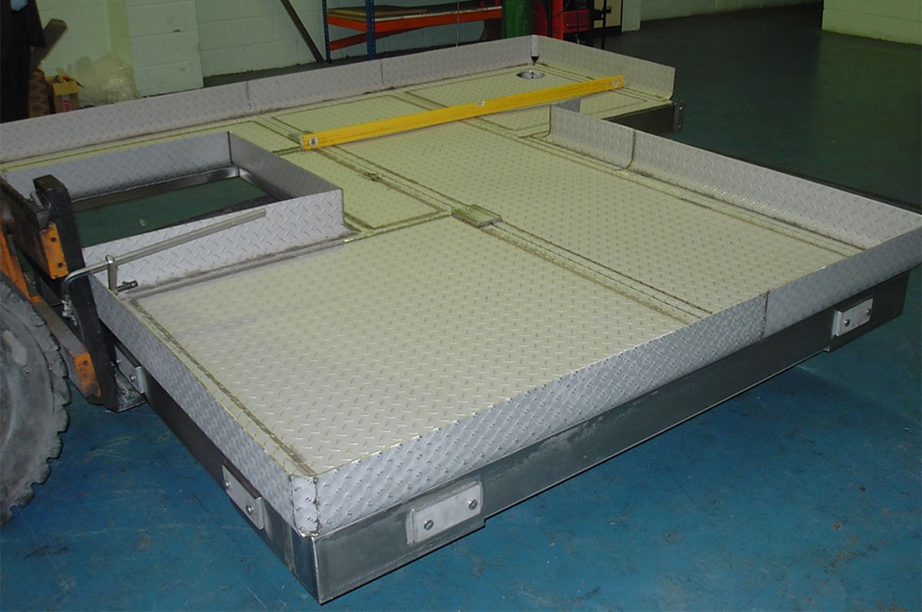 stainless steel platform