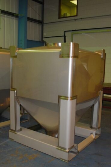 Stainless steel IBC tank