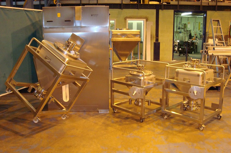 specialist stainless steel fabrication -blender chargepoint